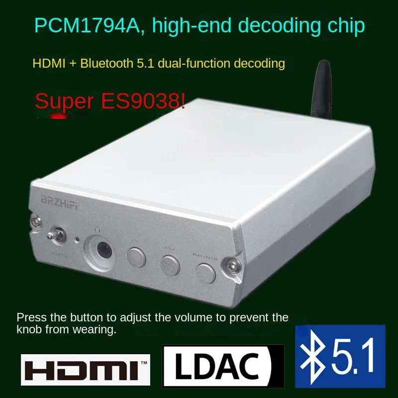

C80 Bluetooth 5,1 декодер DAC PCM1794