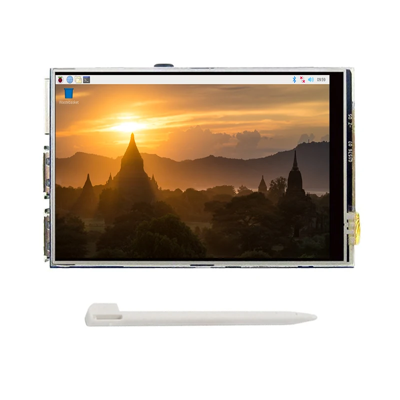 tela sensível ao toque 480*320 lcd acrílico