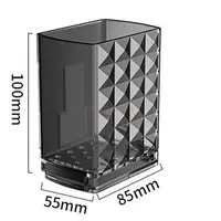1pcs Creative wall mounted student pen holder storage box, remote control, makeup brush storage rack, no drilling required 4