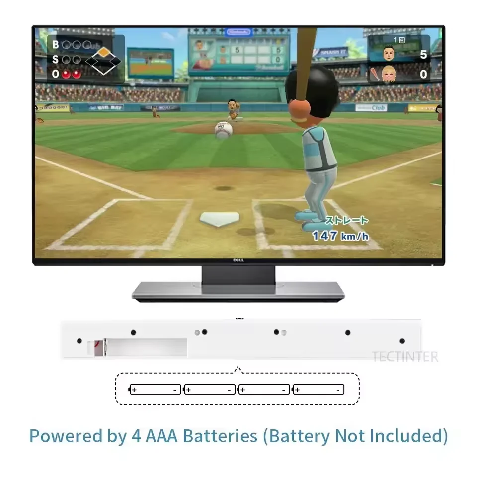 Wired Motion Sensor Receiver USB Bar Nintendo Wii/Wii U Console Replacement Extension Cord Infrared Ray Accessories