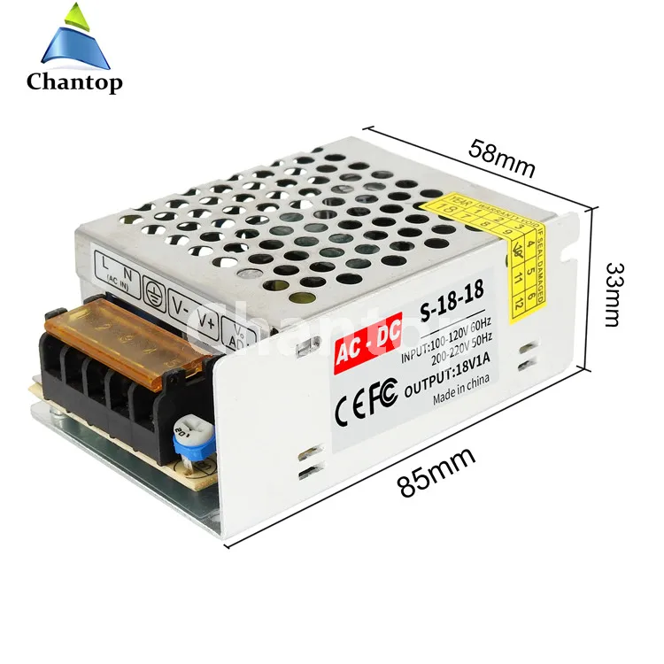 15V, 18V, 110V, 220V CA para DC, 28W, 30W, 18W