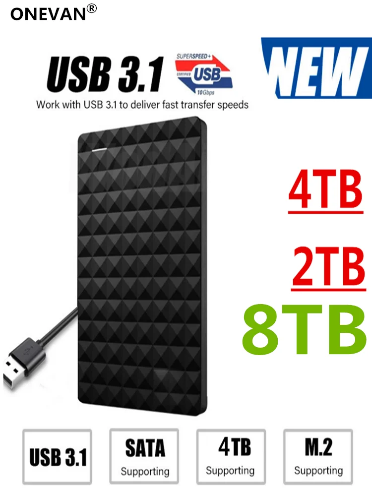 External hard disk 2.5 mobile hard disk external highdefinition 2tb