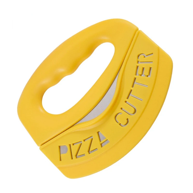 Portabl Pizza Cutter Food Chopper Super Sharp Stainless Steel Pizza Cutter With Protective Sheath Multi Function Knife Kit