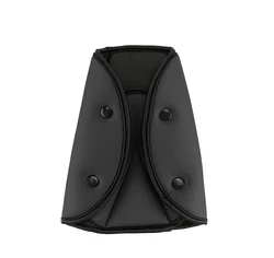 Child Seatbelt Safety Shoulder Cover and Positioner (Black)