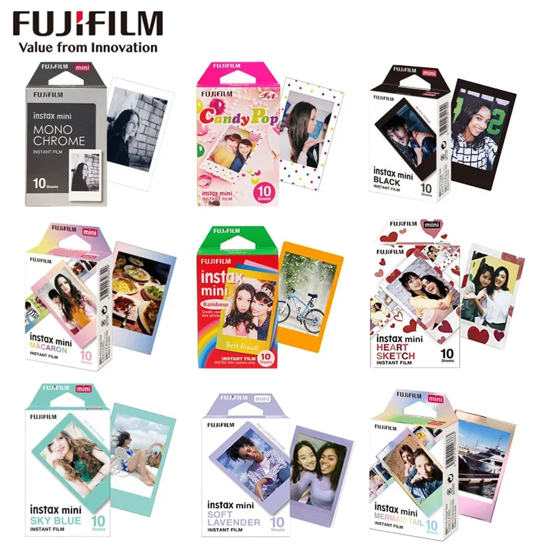 Fujifilm Originale Instax Mini 11 Film 10 Fogli Per Fotocamera Istantanea Mini 12 9 Sp2 70 8 11 25 90 50 Link 2 Instax Mini Film Paper