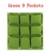 Green 9 Pockets