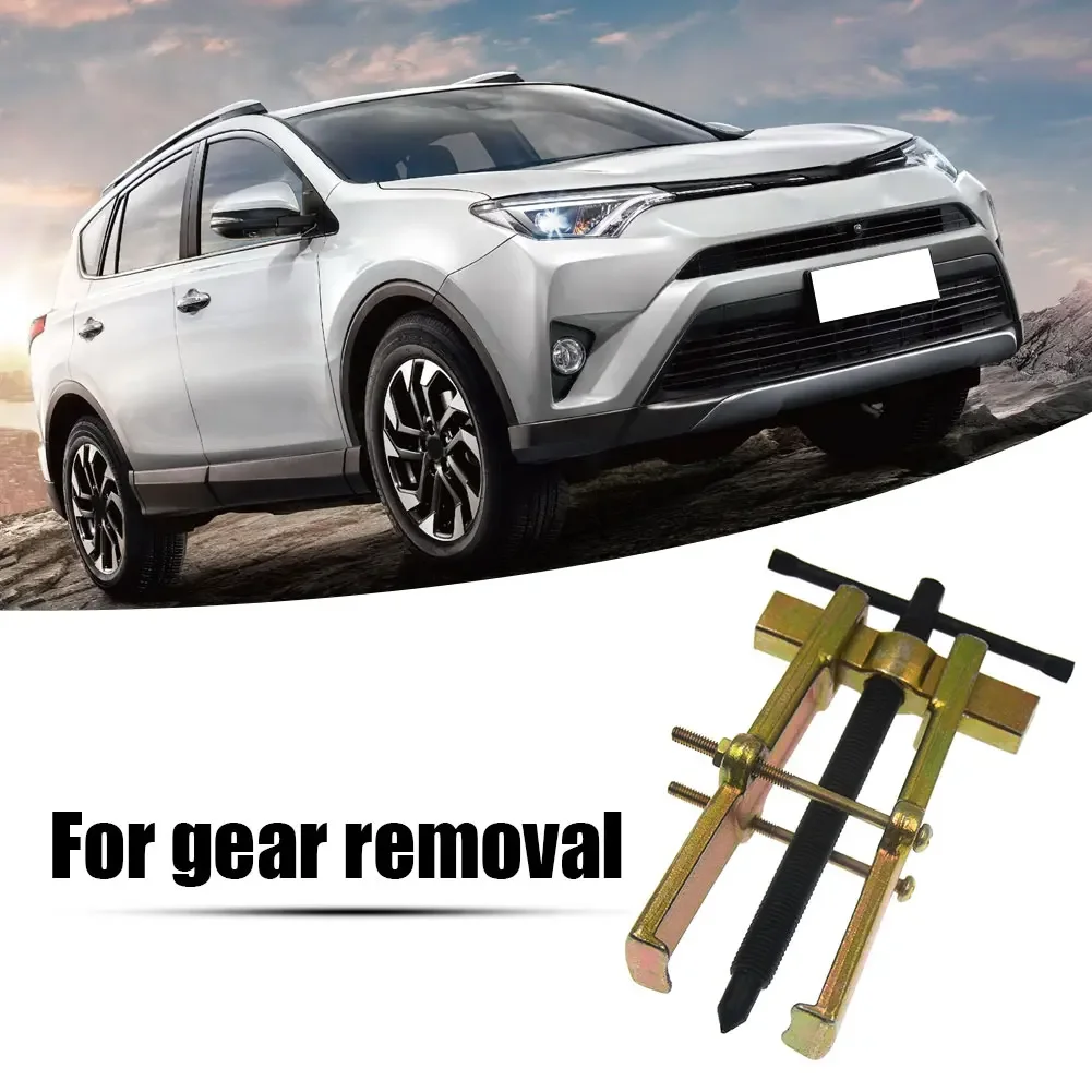 4 inch 2-Jaw Gear Bearing Puller Pump Pulley Remover Car Motorcycle Repair Tool Car Steering Wheel Remover Extractor Puller