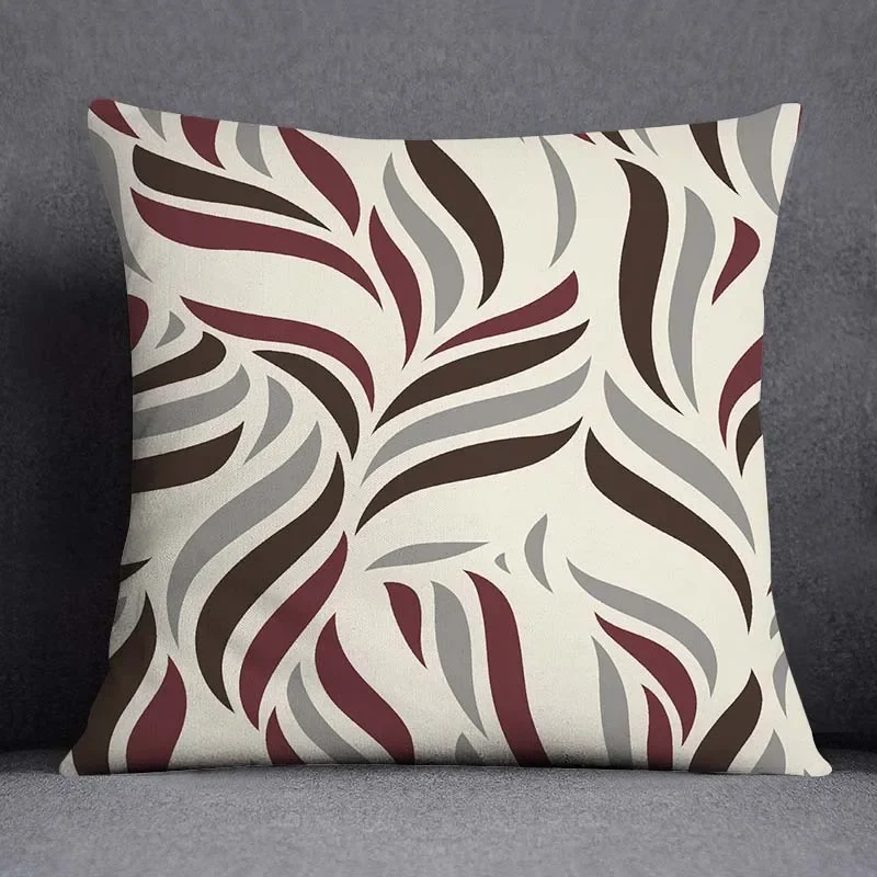 Calm Geometric Color Pillowcase Home Decor Gift  Square   Office  Cushion Cover 45x45