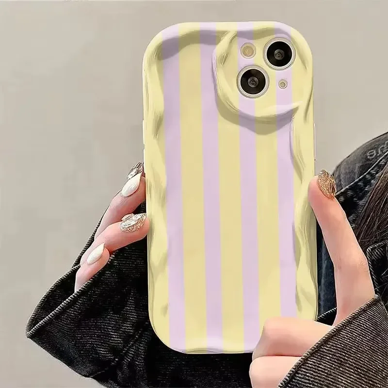 Colorful Stripe Pattern Phone Case Cover