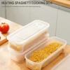 Heating Microwave Pasta Cooker Cooking Box Non Sticking Noodle Cooking Box For Kitchens Dorms 1