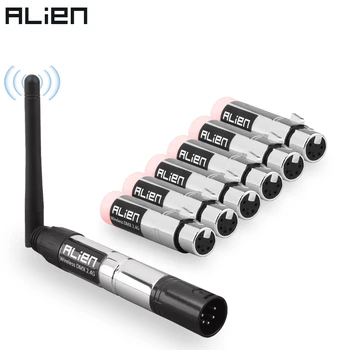 ALIEN 5 핀 DIN DMX 512 Dfi 컨트롤러, 2.4G 무선 송신기 수신기, 디스코 DJ 파티 파 무빙 헤드 빔 레이저 조명용