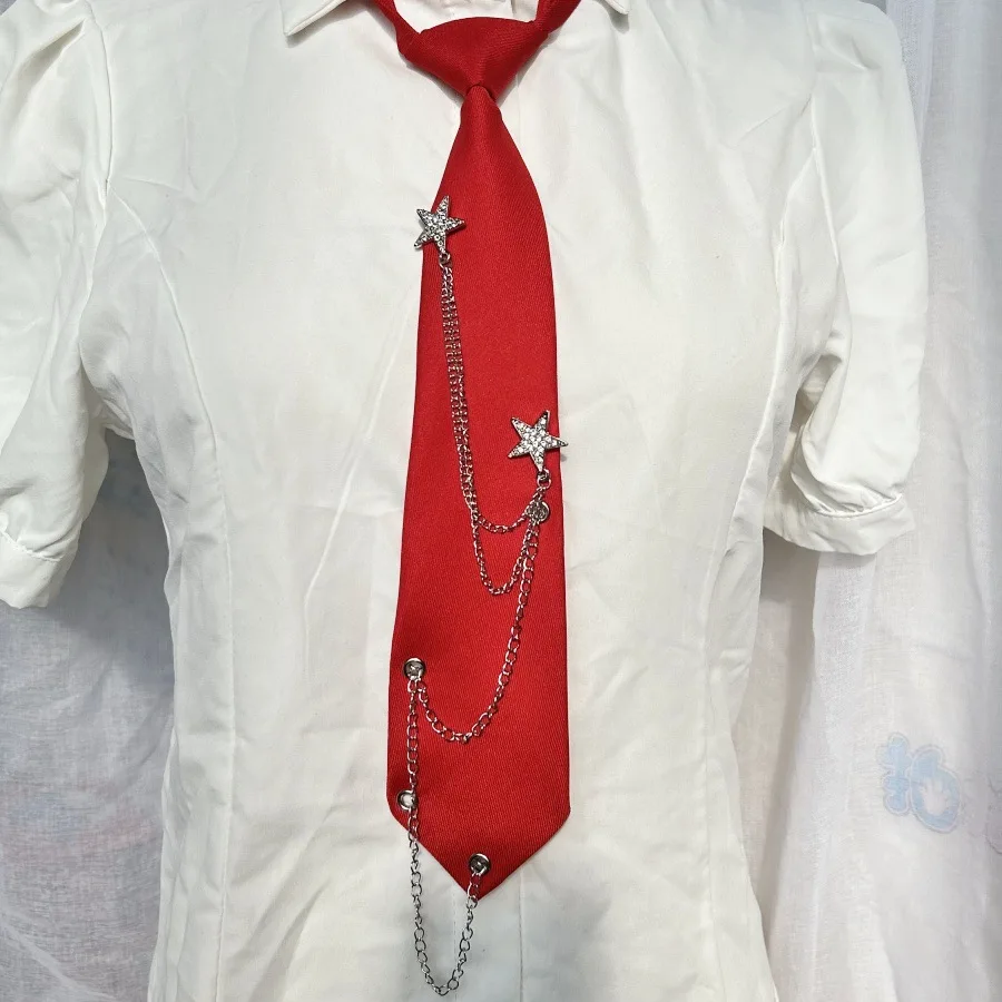 Star Chain Trendy Elastic Tie - Fashionable Unisex Accessory