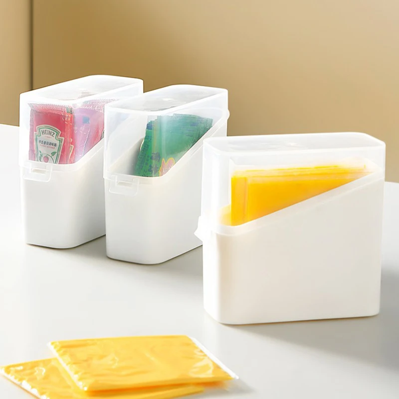 Cheese Keeper Case Airtight Food Storage Container With Lid Large Capacity Slice Holder Fridge Odor Transparent Organizer