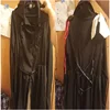 2024 Vintage Gothic Lolita Dress OP Ruffle Bow tie Button Lace Up Knee Length Dress Long Sleeve Sweet Dress 6