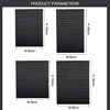 Simple Adhesive Window Shades Non-woven Fabric Pleated Zebra Blinds Roller Room Blackout Curtain For Bedroom Living Room Balcony 2