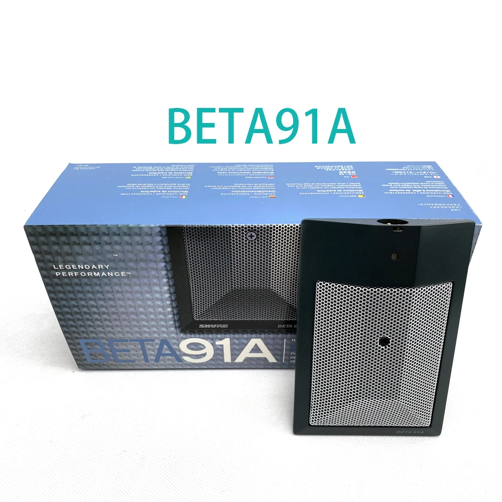 

BETA91A Half-Cardioid Condenser Microphone Kick Drum Mic Wired boundary for Piano/drum Traditional Low frequency Applications