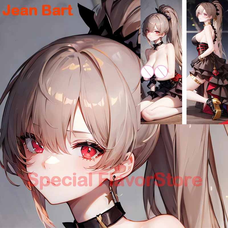 

Dakimakura anime дакимакура Подушка для тела Dakimakura с двусторонним принтом, наволочка для взрослых, из аниме «джинс Барт» («Ажур Лейн»)