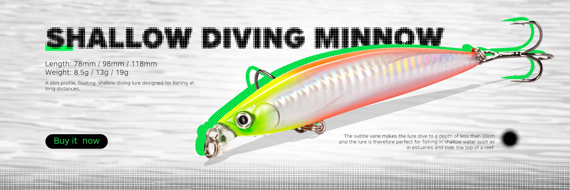 Hunthouse Minnow Angelköder 95/125/147 mm flexibler schwimmender Jerkbait harter Köder Wobbler für Sea Pike Bass Fish Tackle – Detail 3