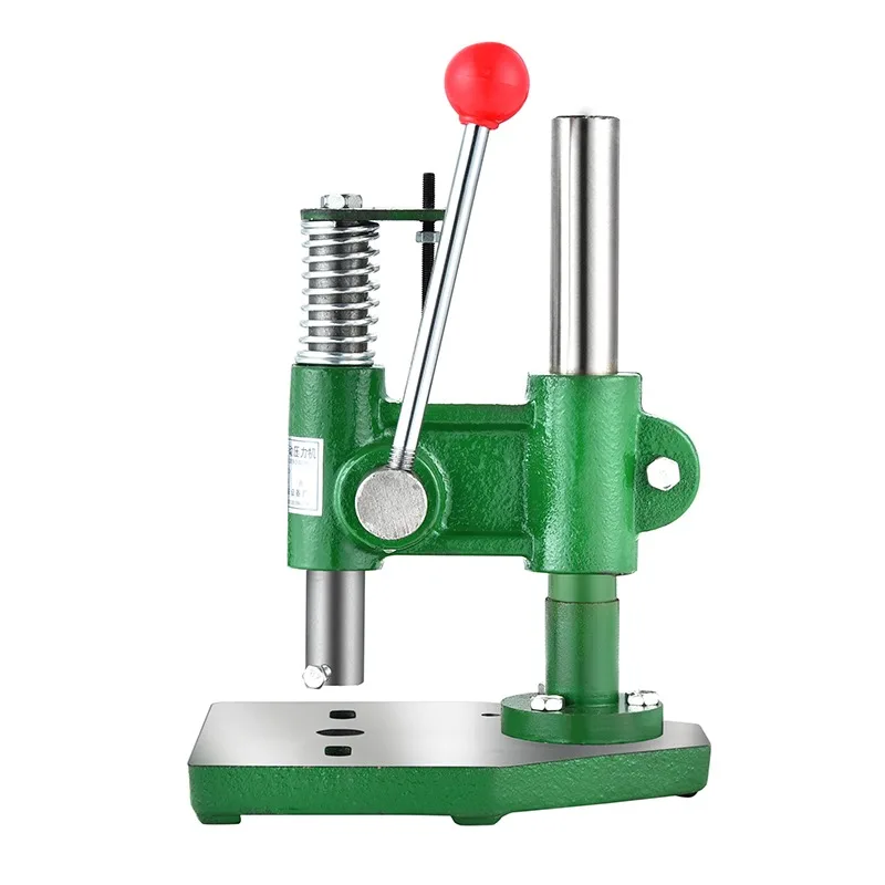 Small Manual Punch Press Diamond Cutting Bench Hand Press Die Hand Beer Punch Machine