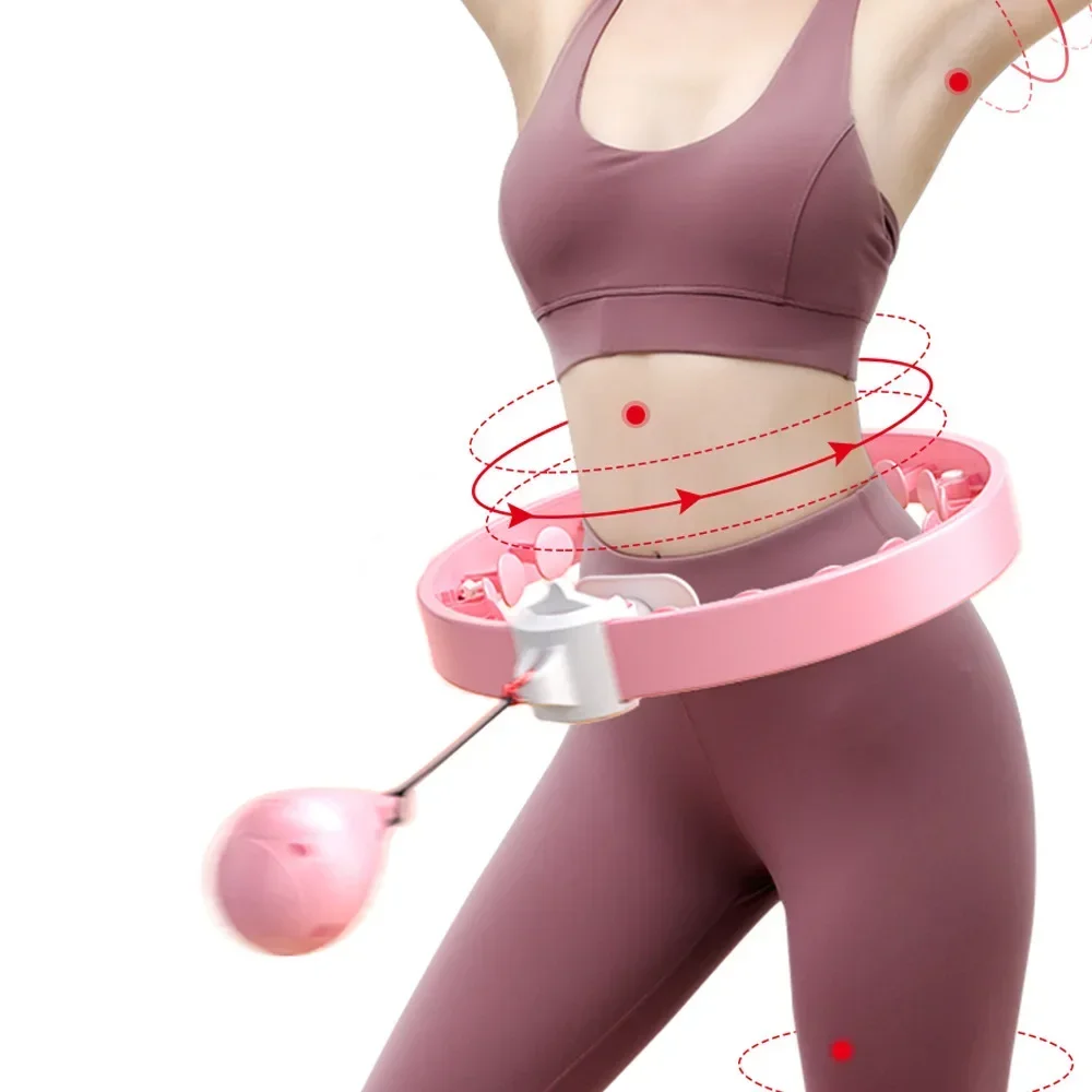 Detachable Smart Counting Sport Hoola Hoops For Home Abdominal Fat Loss Fitness Equipment Slimming Burning Sport Hoops Home Gym