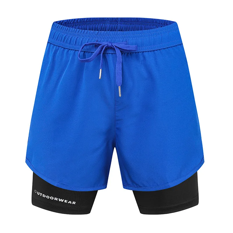 Running Shorts Men 2 In 1 Quick Dry