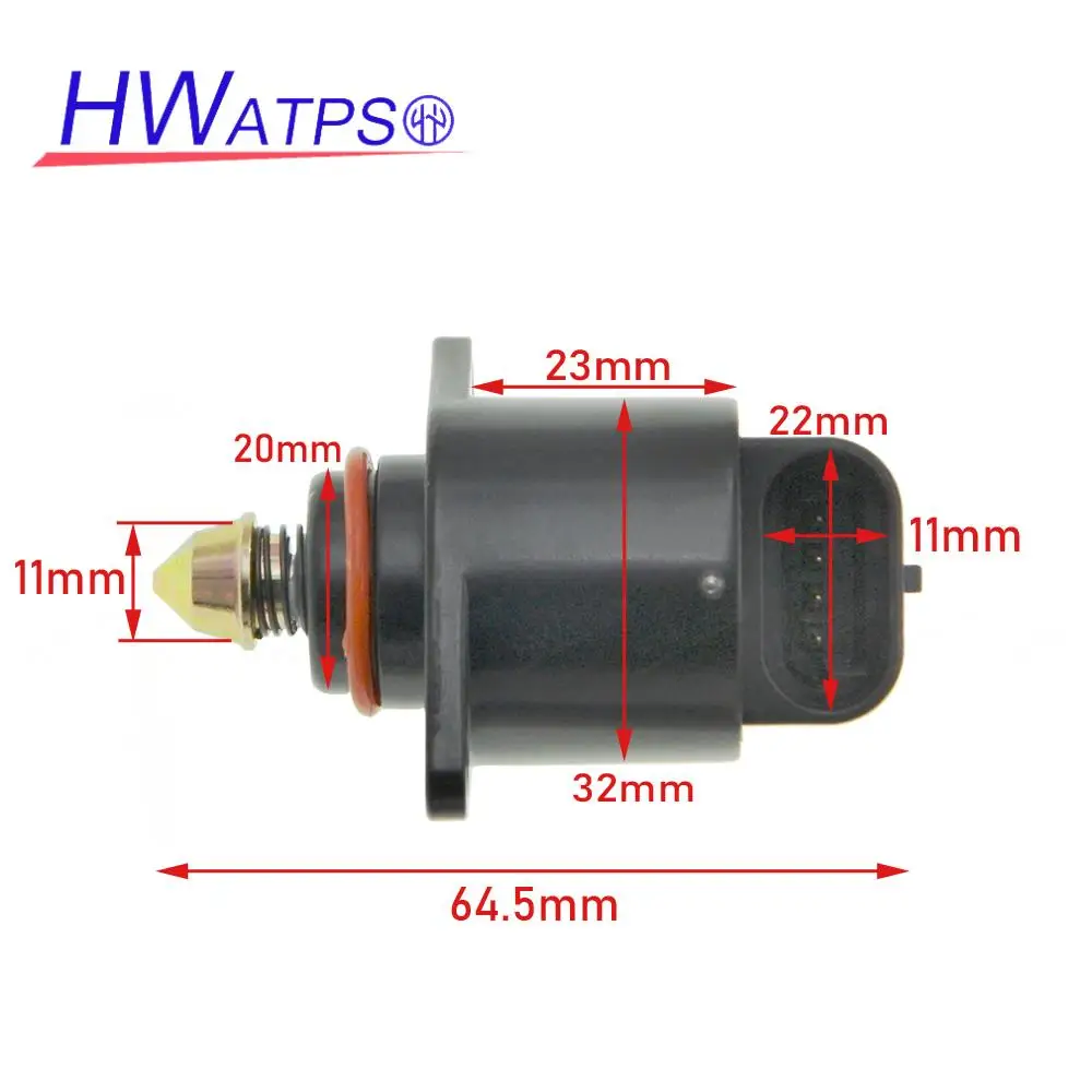 Idle Air Control Valve Throttle Position Sensor pneumatic air valve For Chevrolet Aveo Zentra Excelle Buick Daewoo Kalos Klas