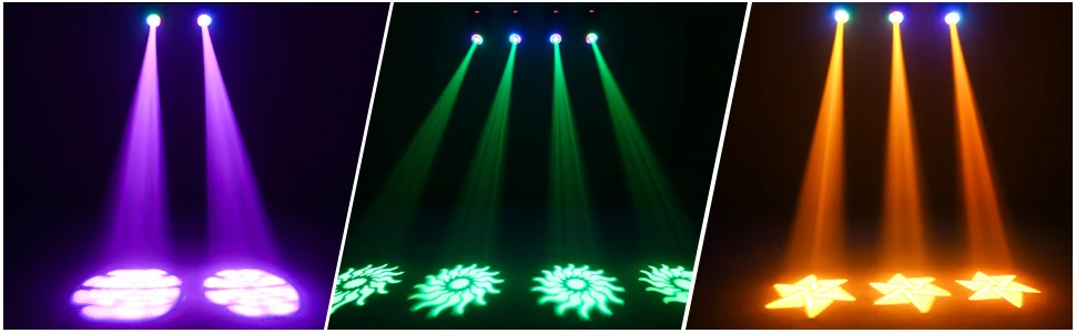 Description Picture 3 of itemSomspot Moving Head Light Beam RGBW Stage Effect Lighting for DJ Disco Party Holiday Christmas Bar Club Wedding Birthday