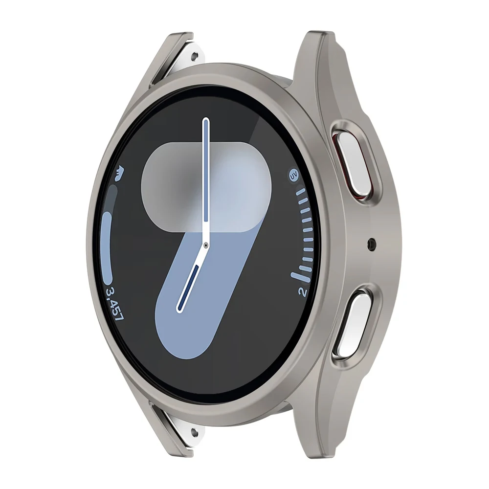 Protective Hard Bumper Shell Cover for Smartwatch - Durable PC Frame Accessory