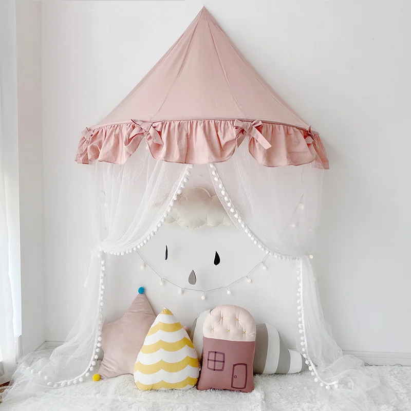 Baby Mosquito Net Bed Canopy Play Tent for Children Kids Play