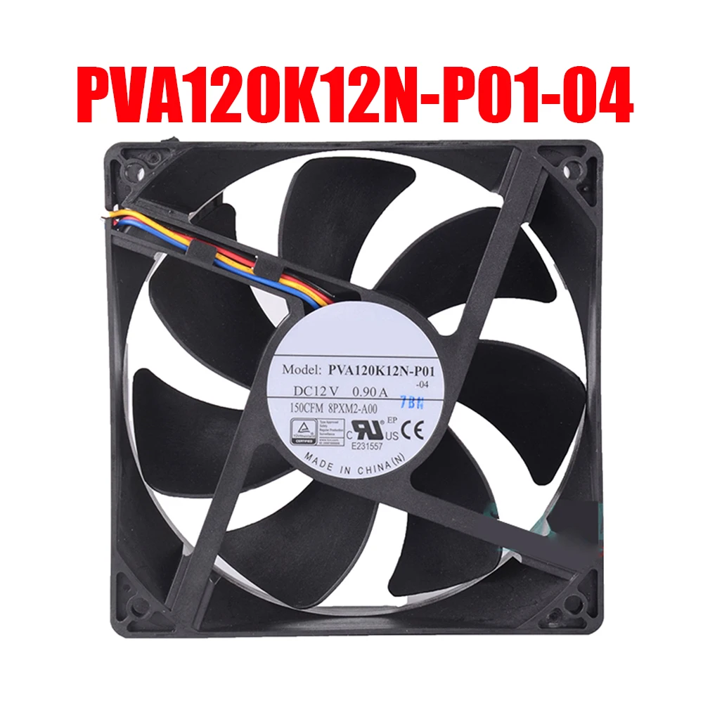 Ventilador de servidor para Foxconn PVA120K12N-P01, PVA120K12N-P01-04, DC12V, 0.9A, 08PXM2, 8PXM2-A00, 4 pines, nuevo