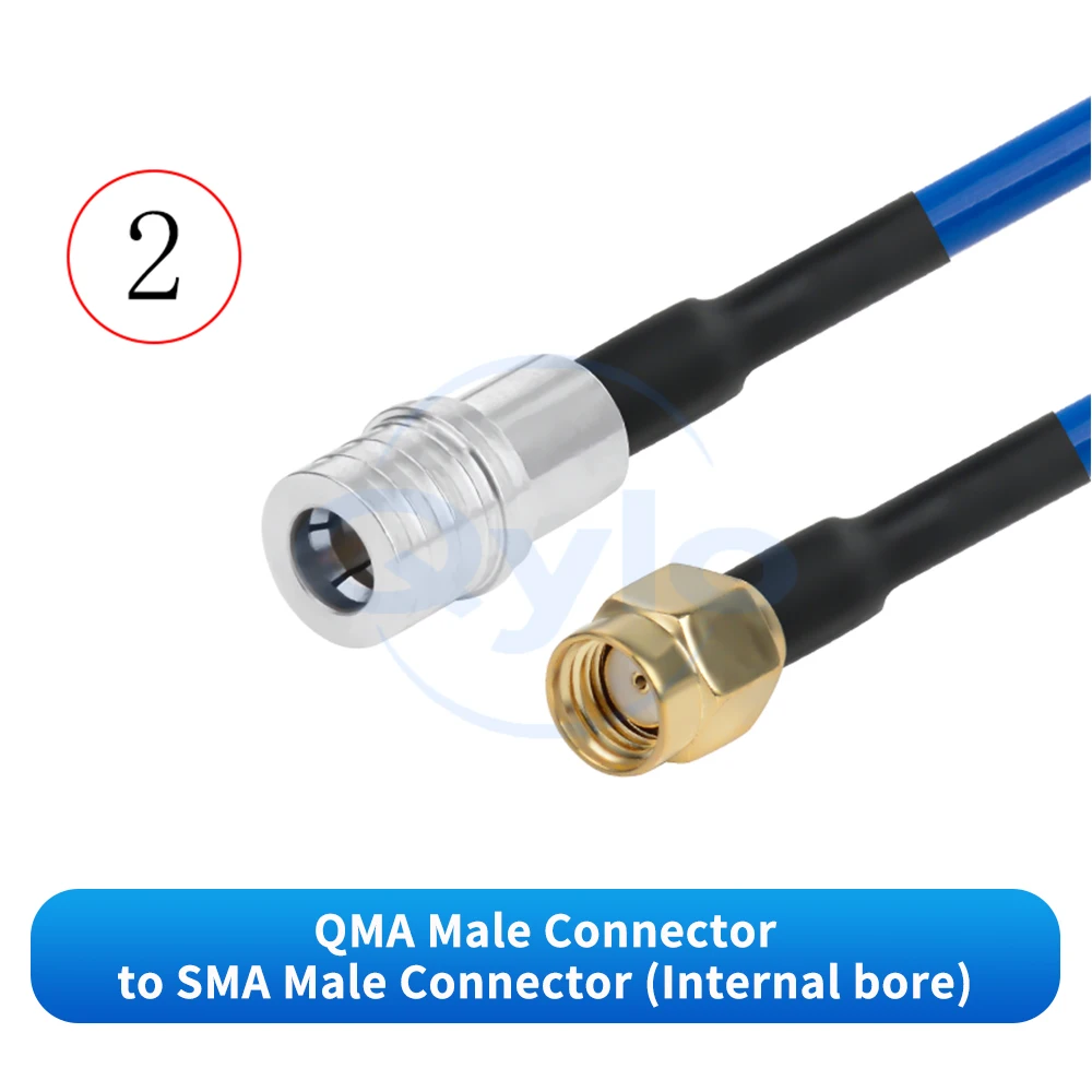 (1 Stück) QMA zu SMA RF-Testkabel RG142-PUR Hochflexibles Kabel QMA zu SMA Stecker/Buchse Hochfrequenzkabel QMA zu SMA Kabel – Detail 4