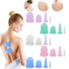 ZHOGNYAN TAIHE Cupping Therapy Sets 4Pcs Silicone Cupping Set Cellulite Remover Vacuum Suction Massage Cups for Relieve Pain 1