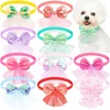 10pcs Dog Bows Pet Supplies Small Dog Bow Ties For Dogs Accessories Pets Dogs Grooming Accessories Dogs Bowties For Small Dogs 1