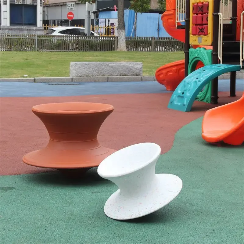 

Outdoor Rotating Gyro Chairs 360 Degree Rotating Tumbler Leisure Lazy Chair Shopping Mall Balcony Leisure Chair Stool Ottomans