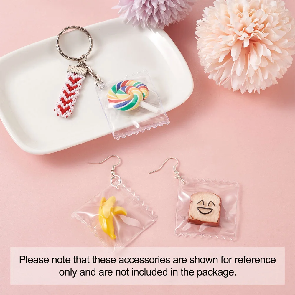 38pcs/set Cute Resin Candy Charms Pendants Food Fruit Flower Heart Pendants for DIY Bracelets Necklace Earrings Jewelry Making