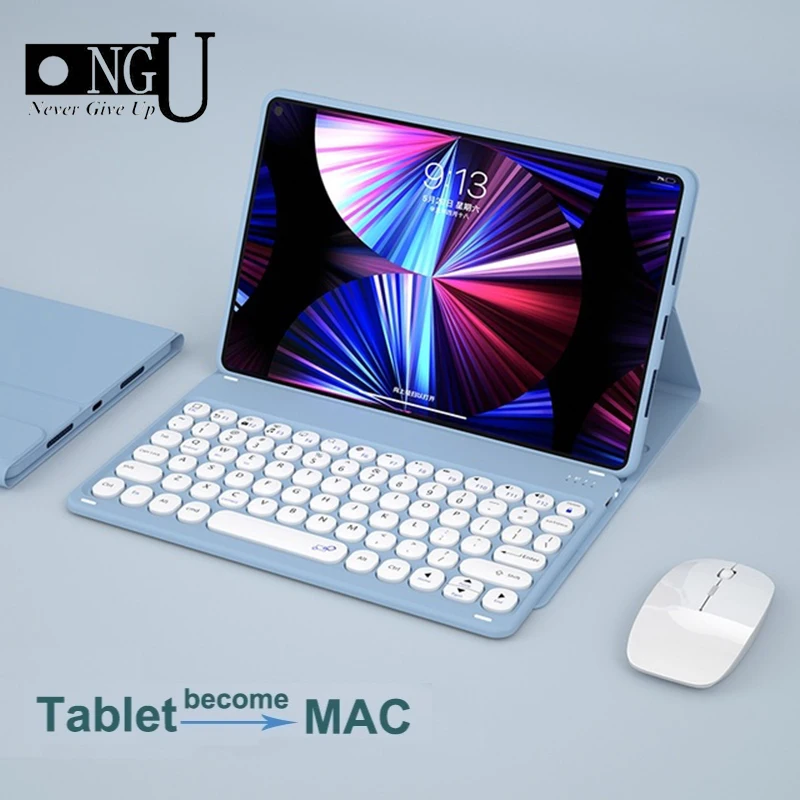 

Keyboard Case For Amazon Fire HD 10 2021 / HD 10 Plus Mouse Touchpad Keyboard for Kindle Fire HD10 Plus 11th Gen Tabelt Cover