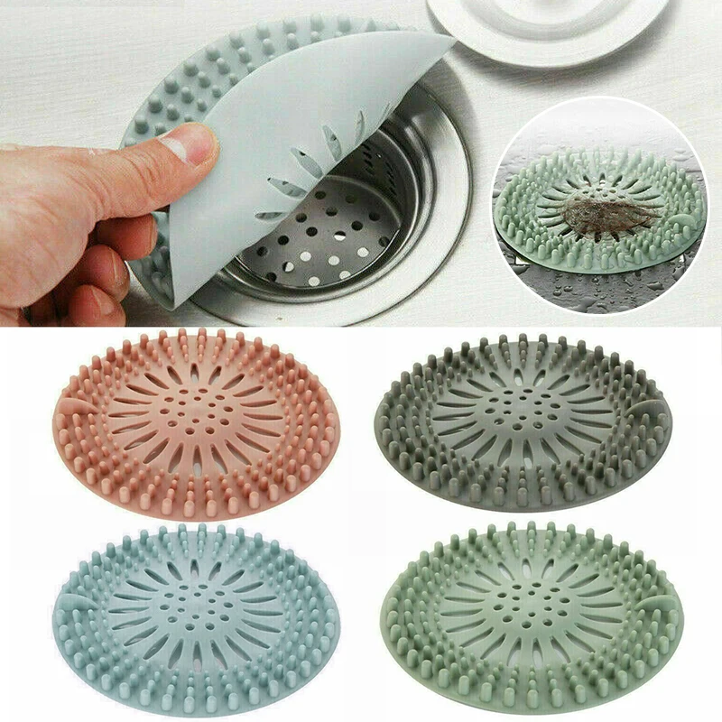 

Drain Sink Filter Kitchen Sink Strainer Bathroom Shower Bath Stopper Drain Cover Drain Strainer Sewer Filter for Kitchen