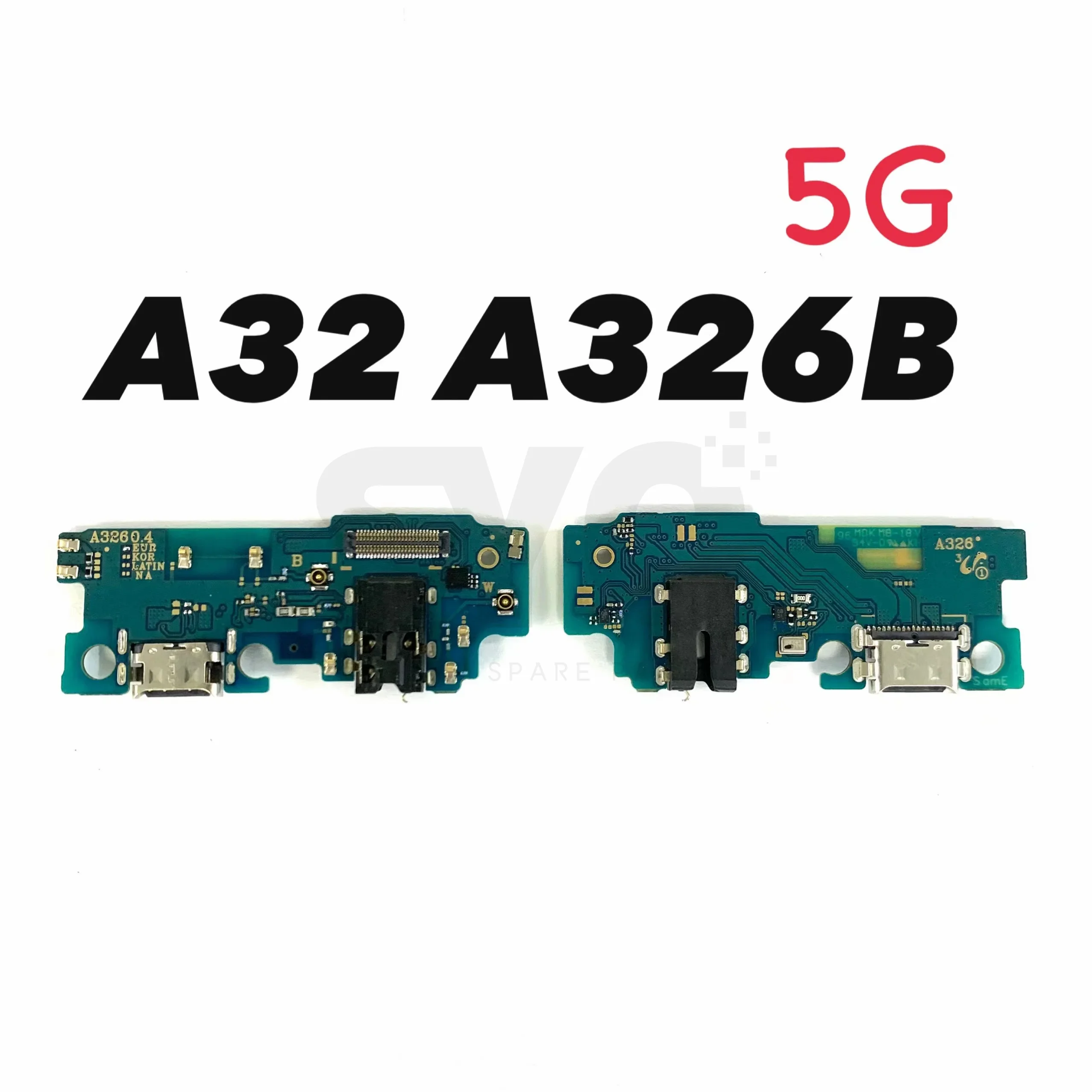 5Pcs Good quality USB Charging Port Board Flex Cable Connector Parts For Samsung A02 A02S A12 A22 A32 4G 5G Microphone Module