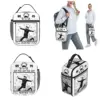 Gojo Satoru Jujutsu Kaisen Accessories Insulated Lunch Bag For School Food Container Reusable Thermal Cooler Lunch Box 2