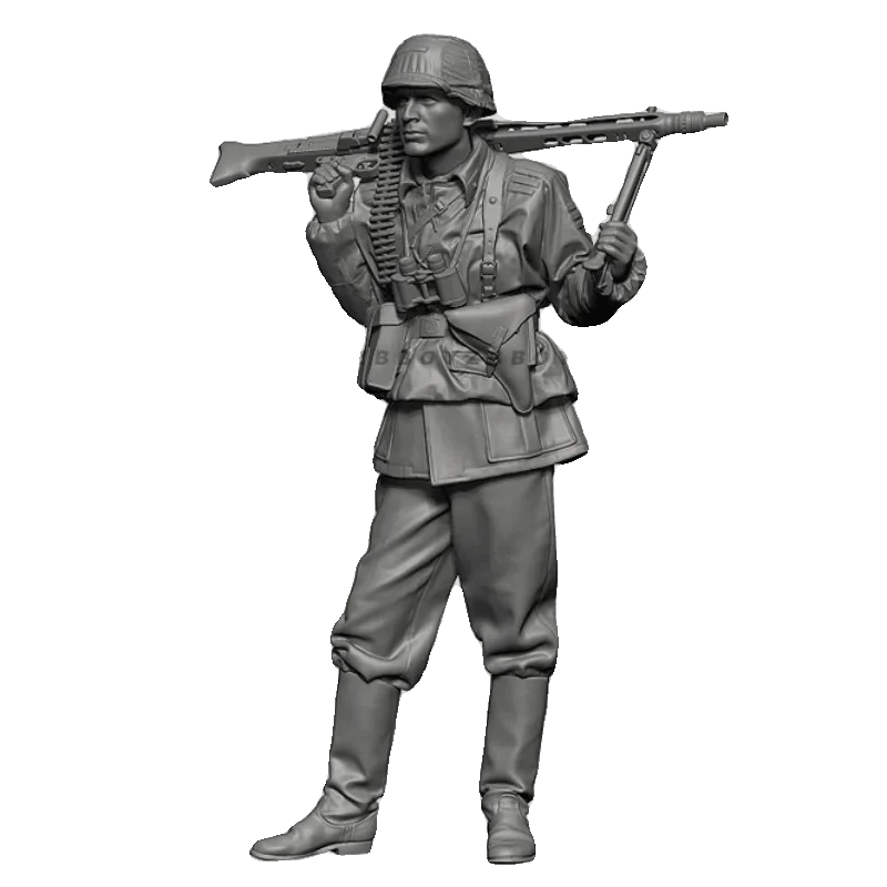 1/35 수지 군인 모델 키트 그림 무색 및 자체 조립 A-1692