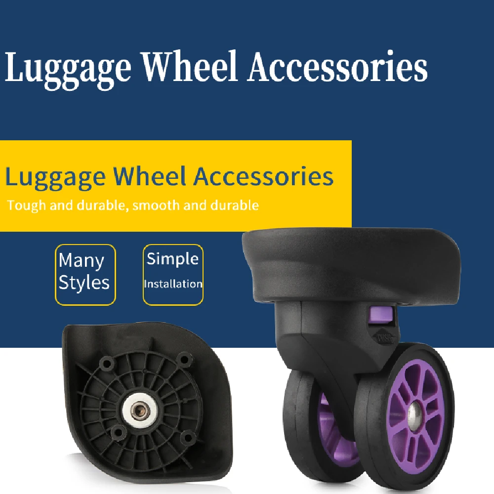 Suitcasewheeltrolleycaseaccessoriessilentuniversalwheelsuitcase