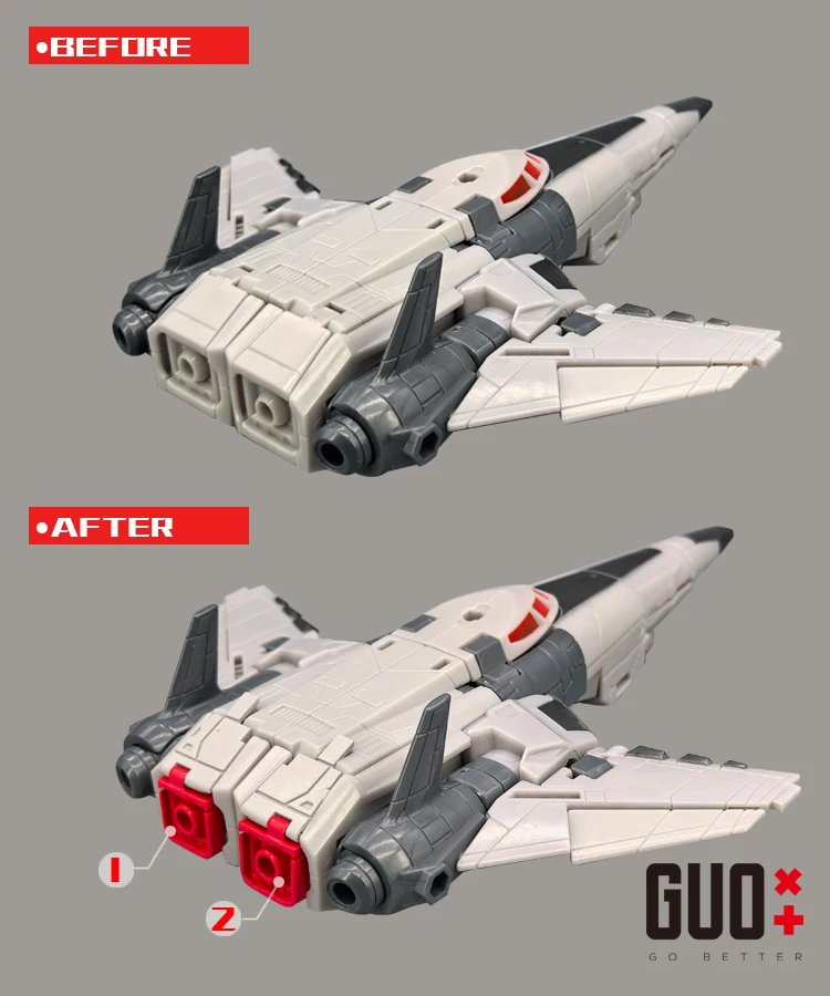 3D DIY Upgrade kit For Legacy United Star Raider Ferak -GO BETTER STUDIO Accessories