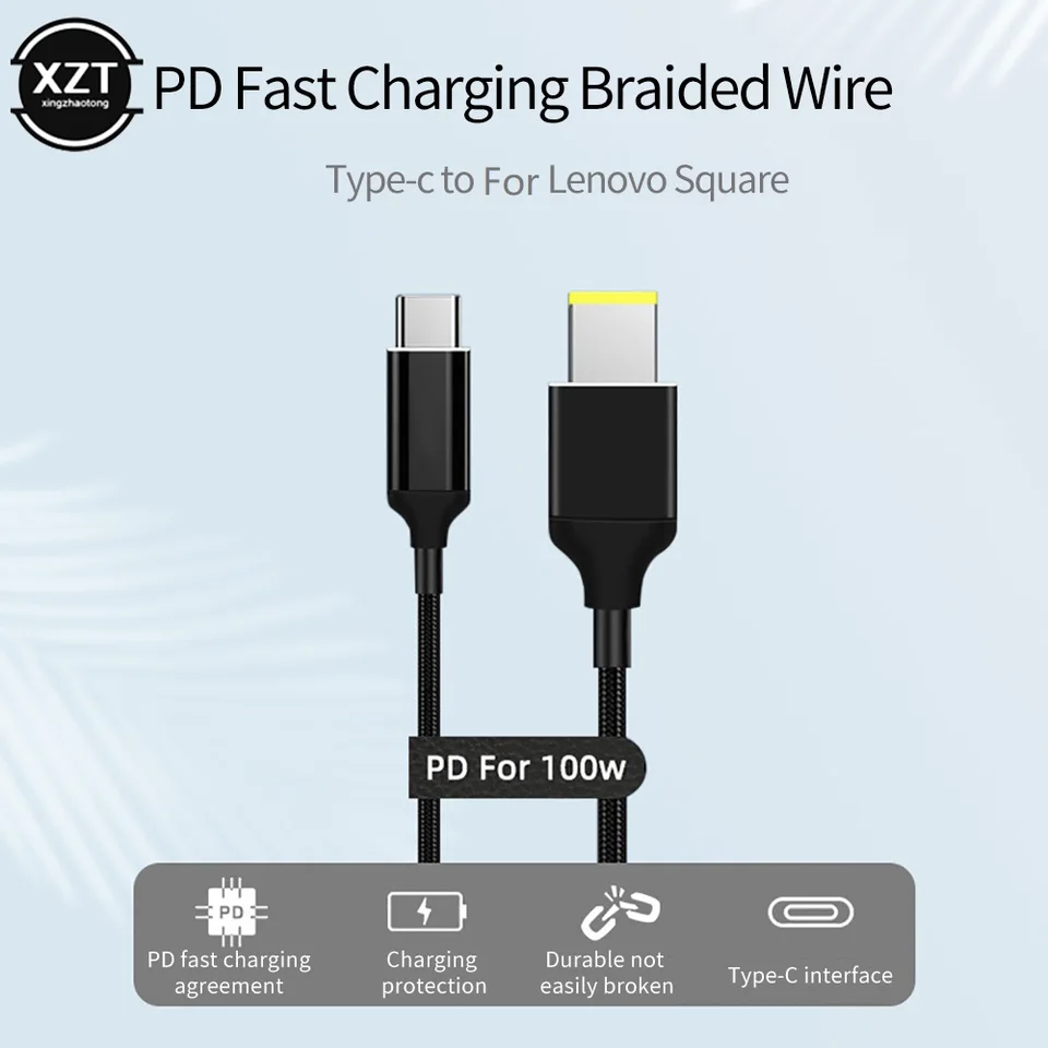 Cavo Di Alimentazione A Punta Quadrata Sottile Da USB-C A USB - Foto 7