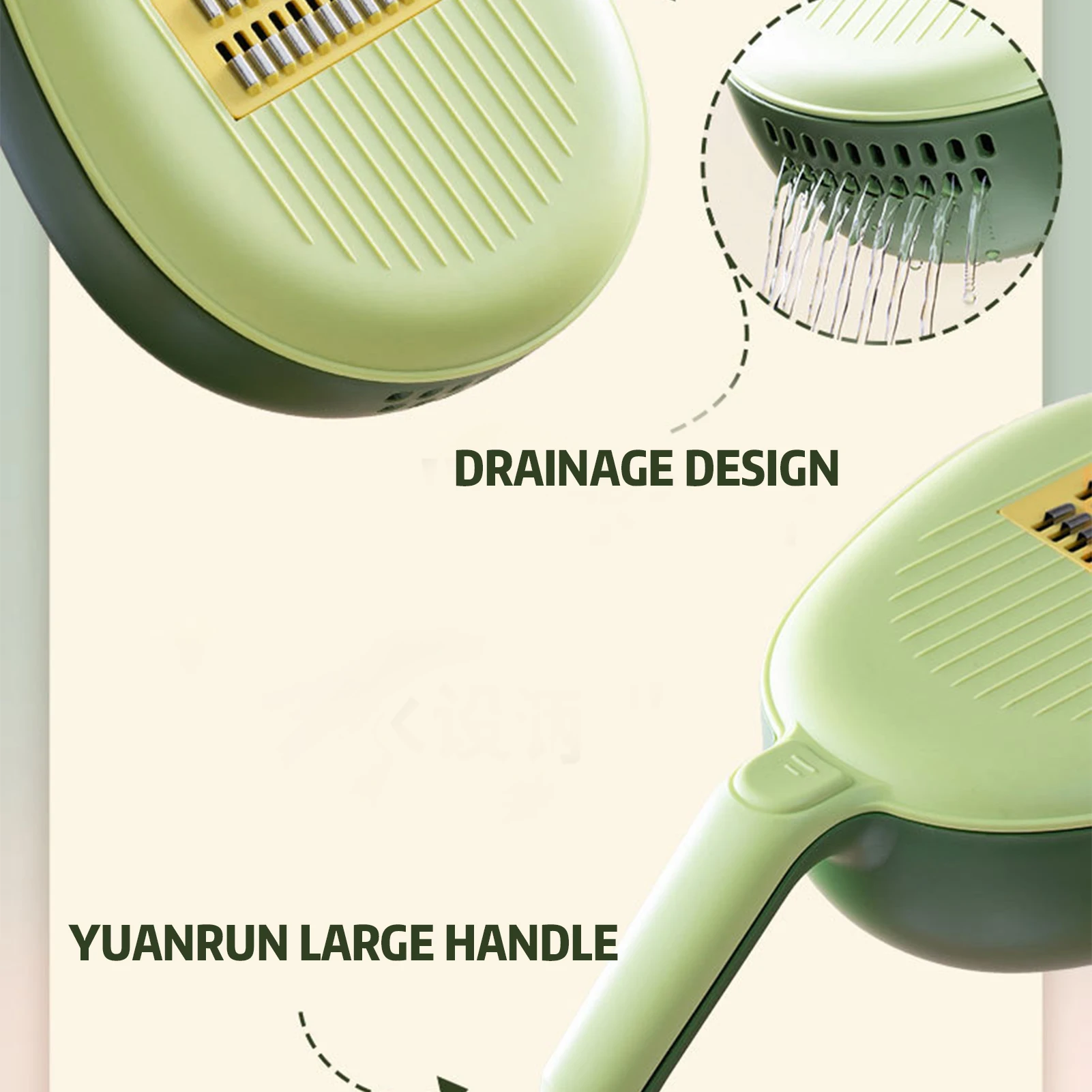 Multi-Functional Potato Cucumber Cutter Multipurpose Manual Grater For Home Kitchen