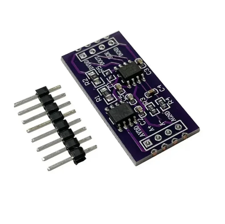 

CS1237 24-bit ADC module onboard TL431 external reference chip single channel weighing sensor 24bit