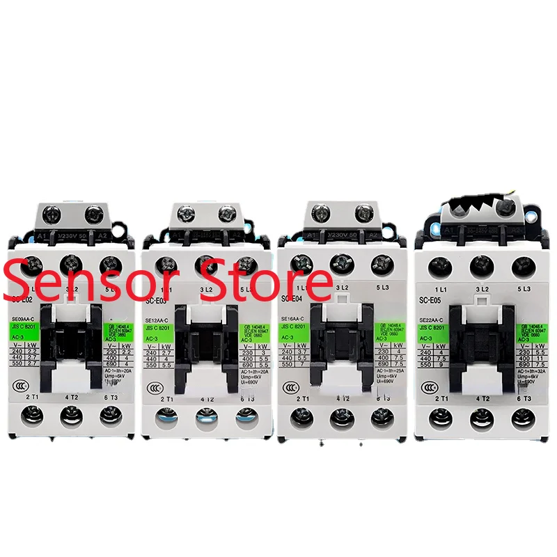

AC Contactor SC-E02-E03-E04-E05/G DC 24V 110V 220V P