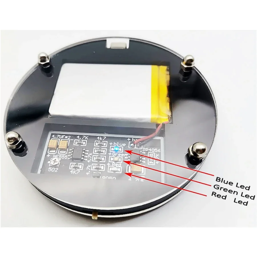 Built-in battery 7.83HZ Schumann Resonance Ultra-low Frequency Pulse wave Generator Audio Resonator With Box