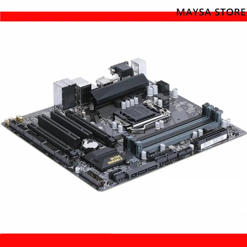 

Материнская плата для Gigabyte GA-B250M-D3H 64 Гб LGA 1151 DDR4 Micro ATX, материнская плата 100% протестирована, полностью работает