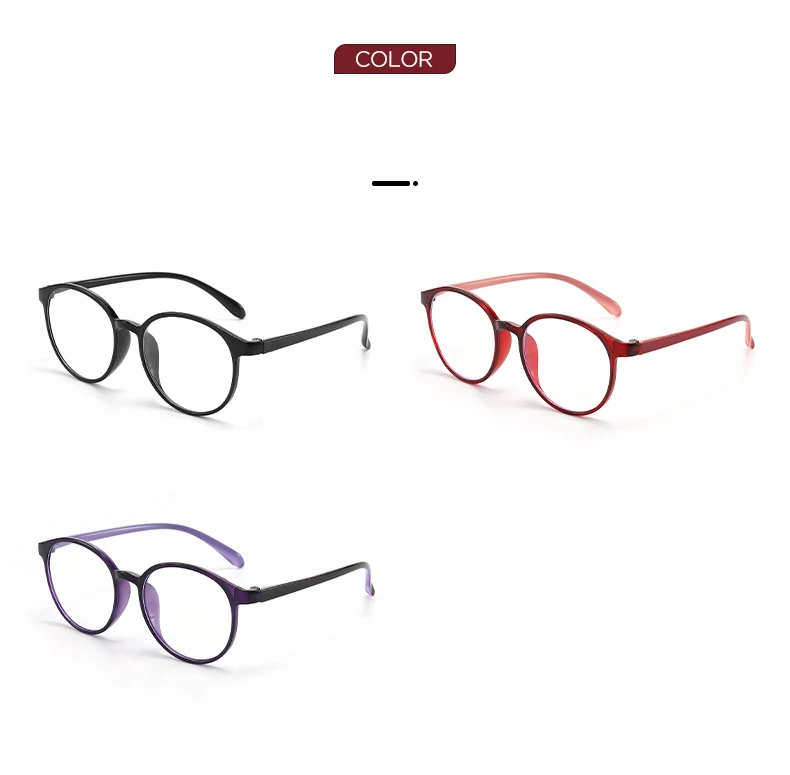 2024 neue trendige Retro-Lesebrille, modische Lesebrille für mittlere und ältere Menschen, Anti-Blau-Lesebrille – Detail 2