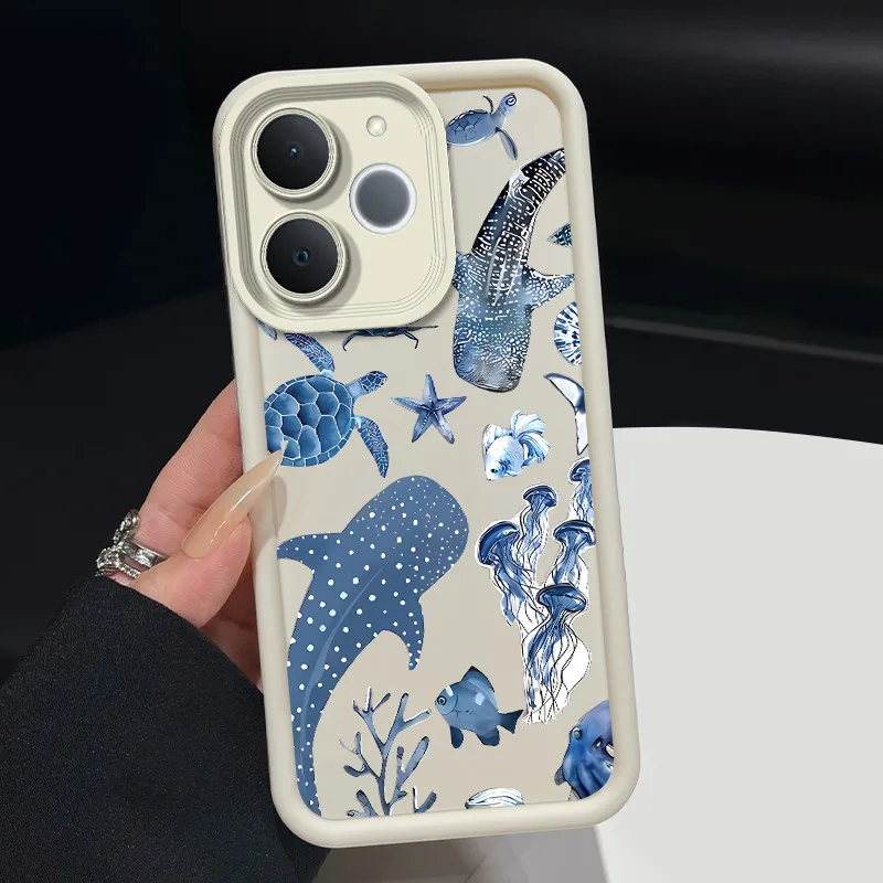 Sleek Anti-Scratch Soft Phone Case with Full Camera Protection and Contemporary Design